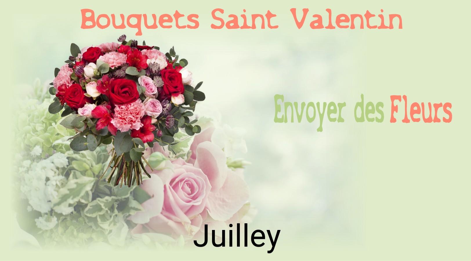 Roses de Saint-Valentin livrées à Juilley